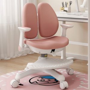 "Swivel Rust Resistant Upholstered Chair(s) Adjustable Height Kids Chair With Arms, Lockable Wheels"
